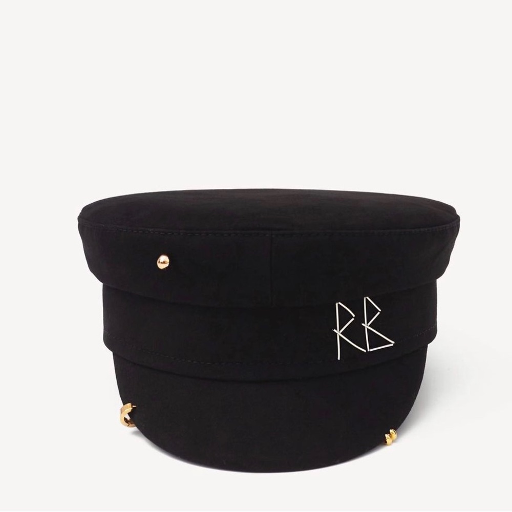 Authentic Black Pierced Ruslan Baginskiy hat